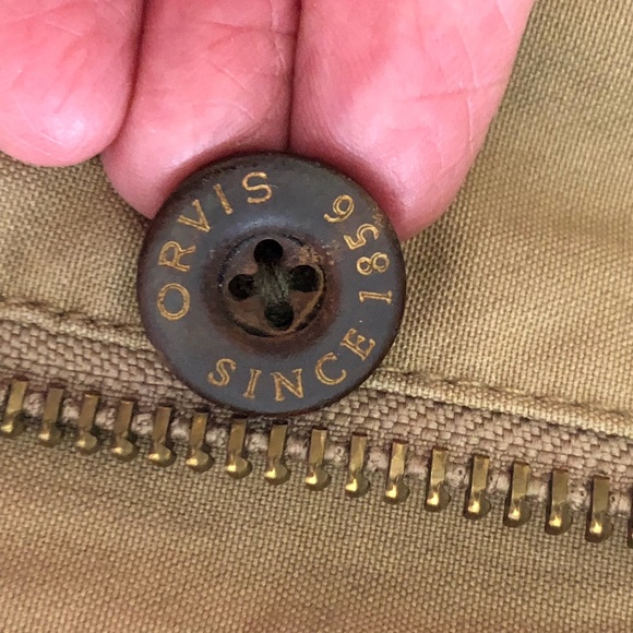 Lightly Used Orvis Heritage Lined Zip & Button Field Coat - Picture 6 of 16